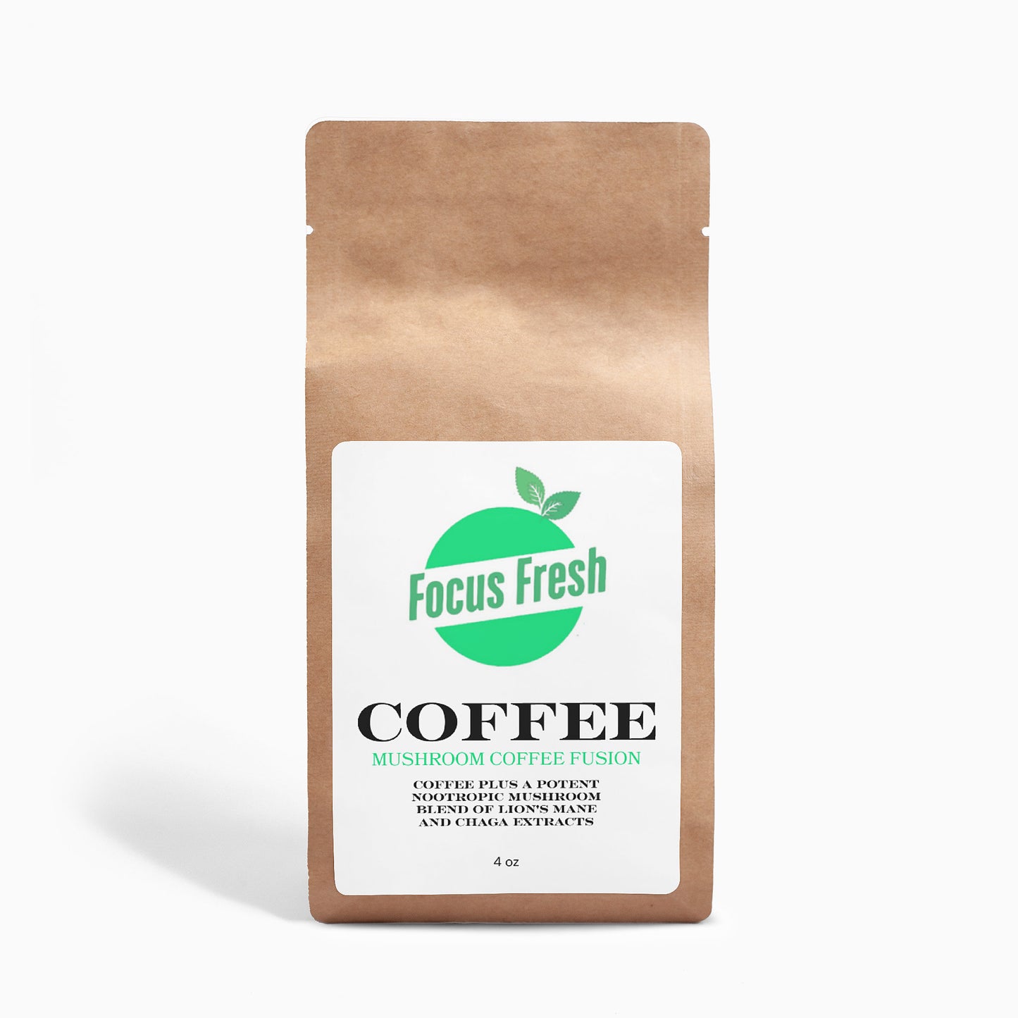 Mushroom Coffee Fusion - Lion’s Mane & Chaga 4oz
