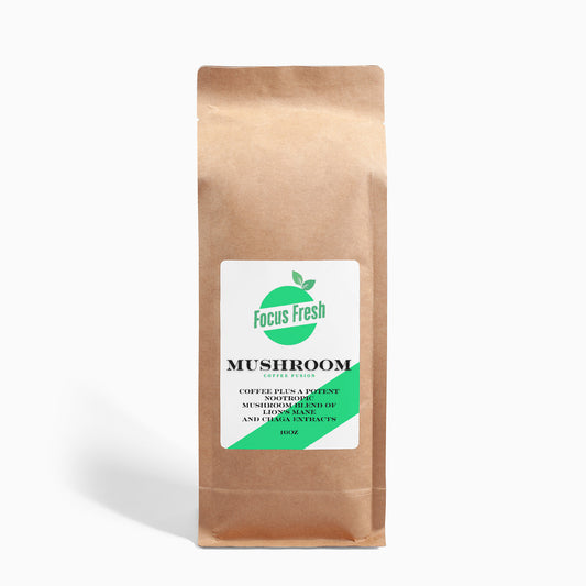 Mushroom Coffee Fusion - Lion’s Mane & Chaga 16oz